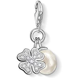 THOMAS SABO Dámský elegantní přívěsek hvězda a měsíc Charm Club 925 sterlingové stříbro 1794-051-14, Sterlingové stříbro, Kubická zirkonie THOMAS SABO Dámský elegantní přívěsek hvězda a měsíc Charm Club 925 sterlingové stříbro 1794-051-14, Sterlingové stříbro, Kubická zirkonie