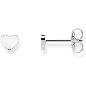 THOMAS SABO Dámské náušnice pecky ve tvaru srdce 925 sterlingové stříbro H1970-001-12, Jedna velikost, Mincovní stříbro, Bez drahokamu THOMAS SABO Dámské náušnice pecky ve tvaru srdce 925 sterlingové stříbro H1970-001-12, Jedna velikost, Mincovní stříbro, Bez drahokamu