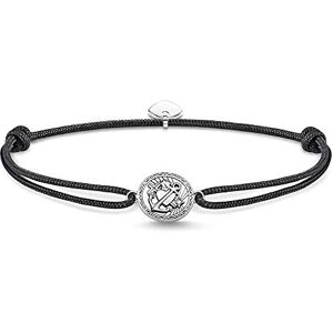 THOMAS SABO Unisex náramek Little Secret Tree of Love černěný, sterlingové stříbro 925 LS089-907-11-L22v, sterlingové stříbro 925, černěné, nylon THOMAS SABO Unisex náramek Little Secret Tree of Love černěný, sterlingové stříbro 925 LS089-907-11-L22v, sterlingové stříbro 925, černěné, nylon