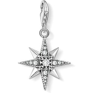 THOMAS SABO Dámský elegantní přívěsek hvězda a měsíc Charm Club 925 sterlingové stříbro 1794-051-14, Univerzální velikost, Sterlingové stříbro, Kubická zirkonie THOMAS SABO Dámský elegantní přívěsek hvězda a měsíc Charm Club 925 sterlingové stříbro 1794-051-14, Univerzální velikost, Sterlingové stříbro, Kubická zirkonie