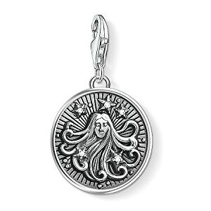 THOMAS SABO Dámský pánský přívěsek se znamením zvěrokruhu Panna Charm Club 925 sterlingové stříbro 1645-643-21, Sterlingové stříbro, Kubická zirkonie THOMAS SABO Dámský pánský přívěsek se znamením zvěrokruhu Panna Charm Club 925 sterlingové stříbro 1645-643-21, Sterlingové stříbro, Kubická zirkonie