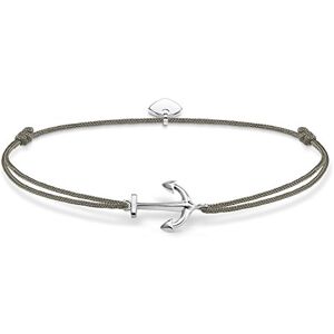 THOMAS SABO Dámský náramek Little Secret Anker 925 sterlingové stříbro LS001-173-5-L20v, sterlingové stříbro 925, nylon, Bez kamene. THOMAS SABO Dámský náramek Little Secret Anker 925 sterlingové stříbro LS001-173-5-L20v, sterlingové stříbro 925, nylon, Bez kamene.