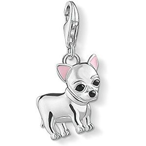 THOMAS SABO Charm Club originální zvířecí téma s Lobster Clasp 925 Sterling Silver Jewellery Compatible with Bracelets & Necklaces, Sterlingové stříbro, Kubická zirkonie THOMAS SABO Charm Club originální zvířecí téma s Lobster Clasp 925 Sterling Silver Jewellery Compatible with Bracelets & Necklaces, Sterlingové stříbro, Kubická zirkonie
