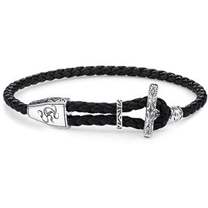 THOMAS SABO Pánský náramek černý 925 sterlingové stříbro A1864-982-11-L25v, sterlingové stříbro 925, černěné, není k dispozici THOMAS SABO Pánský náramek černý 925 sterlingové stříbro A1864-982-11-L25v, sterlingové stříbro 925, černěné, není k dispozici