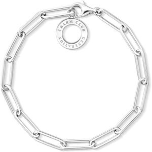 THOMAS SABO Member náramek s bílým Charmista Coin stříbro 925 sterlingové stříbro, studený smalt, Jednotná velikost, Kovový, není k dispozici THOMAS SABO Member náramek s bílým Charmista Coin stříbro 925 sterlingové stříbro, studený smalt, Jednotná velikost, Kovový, není k dispozici