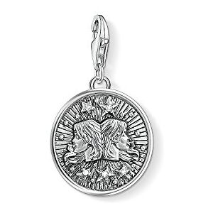 THOMAS SABO Dámský pánský přívěsek se znamením zvěrokruhu Panna Charm Club 925 sterlingové stříbro 1645-643-21, Univerzální velikost, Sterlingové stříbro, Kubická zirkonie THOMAS SABO Dámský pánský přívěsek se znamením zvěrokruhu Panna Charm Club 925 sterlingové stříbro 1645-643-21, Univerzální velikost, Sterlingové stříbro, Kubická zirkonie