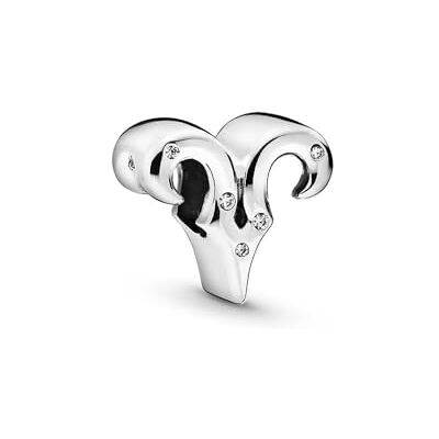 Pandora Charms znamení zvěrokruhu, stříbro, Sterlingové stříbro, Kubická zirkonie Pandora Charms znamení zvěrokruhu, stříbro, Sterlingové stříbro, Kubická zirkonie