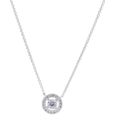 THOMAS SABO Dámský řetízek na krk s kulatým přívěskem sterlingové stříbro 925 se zirkony, velikost: cca 38 cm 42 cm, SCKE150146 THOMAS SABO Dámský řetízek na krk s kulatým přívěskem sterlingové stříbro 925 se zirkony, velikost: cca 38 cm 42 cm, SCKE150146
