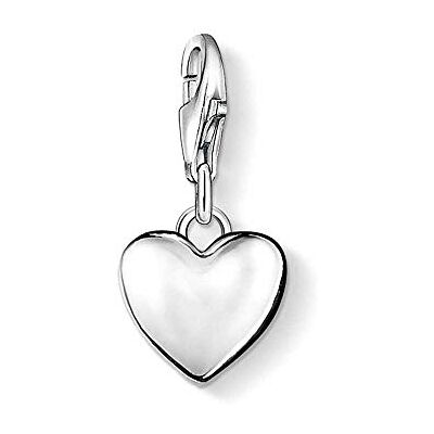 THOMAS SABO Dámský přívěsek srdce křídla Charm Club 925 sterlingové stříbro 0613-001-12, Univerzální velikost, Sterlingové stříbro, Bez drahokamu THOMAS SABO Dámský přívěsek srdce křídla Charm Club 925 sterlingové stříbro 0613-001-12, Univerzální velikost, Sterlingové stříbro, Bez drahokamu