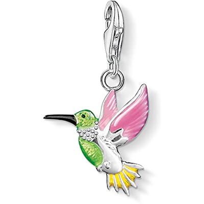 THOMAS SABO Dámský přívěsek motýl bílé kameny Charm Club 925 sterlingové stříbro 1862-051-14, Smalt, Bez drahokamu THOMAS SABO Dámský přívěsek motýl bílé kameny Charm Club 925 sterlingové stříbro 1862-051-14, Smalt, Bez drahokamu