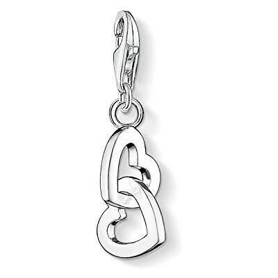 THOMAS SABO Damen Charm-Anhänger Herz Flügel Charm Club 925 Sterling Silber 0613-001-12 THOMAS SABO Damen Charm-Anhänger Herz Flügel Charm Club 925 Sterling Silber 0613-001-12