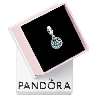 Pandora Charms zahrada, sterlingové stříbro, Kovový, Kubická zirkonie Pandora Charms zahrada, sterlingové stříbro, Kovový, Kubická zirkonie