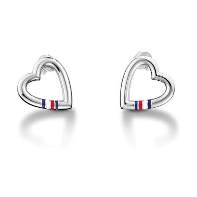 Tommy Hilfiger Jewelry dámské náušnice Classic Signature ušlechtilá ocel smalt 15. 2 cm 2700909 Tommy Hilfiger Jewelry dámské náušnice Classic Signature ušlechtilá ocel smalt 15. 2 cm 2700909