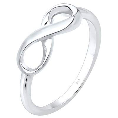 Elli Dámský nekonečný prsten 0603313015 z růžového zlata 925 Sterling Silver Elli Dámský nekonečný prsten 0603313015 z růžového zlata 925 Sterling Silver