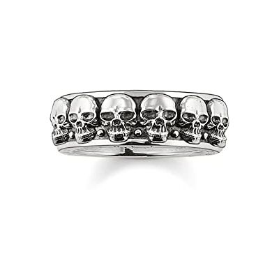 THOMAS SABO Prsten lebky ze sterlingového stříbra 925 THOMAS SABO Prsten lebky ze sterlingového stříbra 925