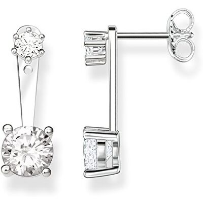 THOMAS SABO Náušnice kulička s křížkem 925 sterlingové stříbro H2064 THOMAS SABO Náušnice kulička s křížkem 925 sterlingové stříbro H2064