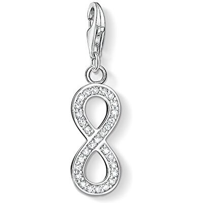 THOMAS SABO Dámský elegantní přívěsek nejlepší maminka Best Mom Charm, Sterlingové stříbro diamant, Kubická zirkonie THOMAS SABO Dámský elegantní přívěsek nejlepší maminka Best Mom Charm, Sterlingové stříbro diamant, Kubická zirkonie