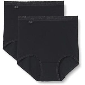 Sloggi Dámské kalhotky Basic+ Maxi 2p (balení 2 ks), černá Sloggi Dámské kalhotky Basic+ Maxi 2p (balení 2 ks), černá