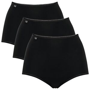 Sloggi 24/7 bavlna maxi kalhotky balení 3 ks, černá Sloggi 24/7 bavlna maxi kalhotky balení 3 ks, černá