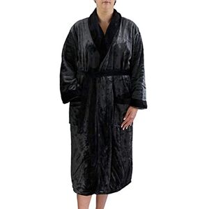 Gözze Unisex župan se šálovým límcem, hedvábný pocit, 100% mikrovlákno, 330 g/m², velikost L antracitová, Antracitová, S Gözze Unisex župan se šálovým límcem, hedvábný pocit, 100% mikrovlákno, 330 g/m², velikost L antracitová, Antracitová, S