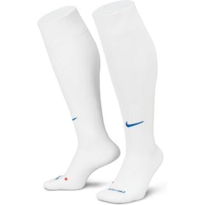 Nike Unisex Classic Ii Cushion Otc fotbalové ponožky, vícebarevné (White / Royal Blue), S EU Nike Unisex Classic Ii Cushion Otc fotbalové ponožky, vícebarevné (White / Royal Blue), S EU