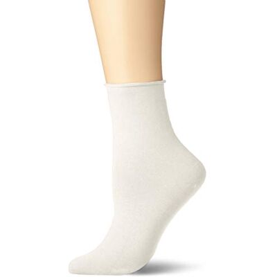 KUNERT Dámské ponožky Sensual Cotton Rollrand 130 DEN, Zimní bílá 2030 KUNERT Dámské ponožky Sensual Cotton Rollrand 130 DEN, Zimní bílá 2030