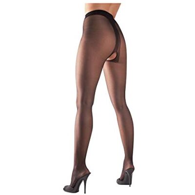 COTTELLI Collection Strumpfhose offen in schwarz Größe XL COTTELLI Collection Strumpfhose offen in schwarz Größe XL