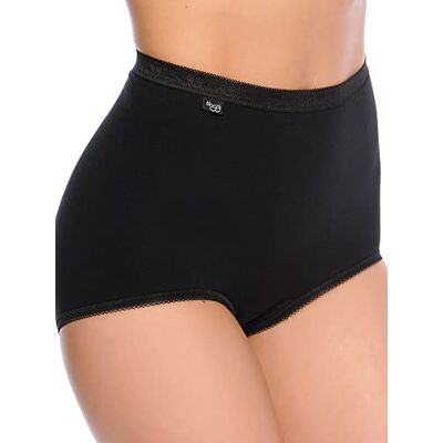 Sloggi Dámské spodky Basic+ Maxi / 2-Pack, černá Sloggi Dámské spodky Basic+ Maxi / 2-Pack, černá