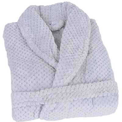 JULES CLARYSSE Župan 100% polyester, Gris Claire, M/L JULES CLARYSSE Župan 100% polyester, Gris Claire, M/L