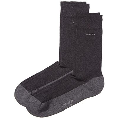 Camano Pánské ponožky, neprůhledné, Šedá (08 antracit) Camano Pánské ponožky, neprůhledné, Šedá (08 antracit)