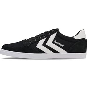 Hummel Slimmer Stadil Low Sneaker dámské & pánské unisex boty pro dospělé volnočasová obuv z plátna a kůže Slim & Low-Cut Design normální šířka bot, Černá bílá, 44 EU Hummel Slimmer Stadil Low Sneaker dámské & pánské unisex boty pro dospělé volnočasová obuv z plátna a kůže Slim & Low-Cut Design normální šířka bot, Černá bílá, 44 EU