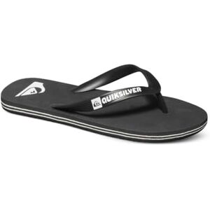 Quiksilver Pánské recyklované sandály Molokai, černá bílá, 37 EU Quiksilver Pánské recyklované sandály Molokai, černá bílá, 37 EU