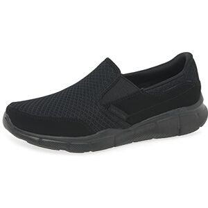 Skechers Chlapecké Equalizer Persistent Slip On Sneaker, Black Trubuck Mesh Black Trim, 27 EU Skechers Chlapecké Equalizer Persistent Slip On Sneaker, Black Trubuck Mesh Black Trim, 27 EU
