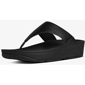 FitFlop Dámské sandály Lulu Toe Post-Leather s opěrkou prstů, černá, 42 EU FitFlop Dámské sandály Lulu Toe Post-Leather s opěrkou prstů, černá, 42 EU