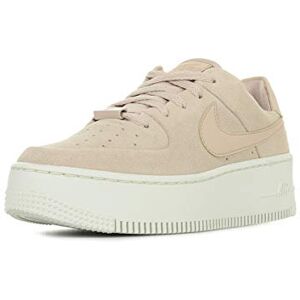 Nike Dámské basketbalové boty WMNS AIR Force 1 07, Vícebarevné Particle béžová Phantom 201 Nike Dámské basketbalové boty WMNS AIR Force 1 07, Vícebarevné Particle béžová Phantom 201