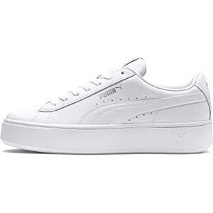 PUMA Dámské Vikky Stacked LSneakers, White White, 37.5 EU PUMA Dámské Vikky Stacked LSneakers, White White, 37.5 EU