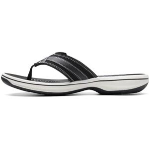 Clarks Dámské žabky Brinkley Sea, černé, 35,5 EU Clarks Dámské žabky Brinkley Sea, černé, 35,5 EU