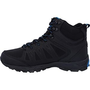 Hi-Tec HiTec pánské Raven Mid Wp Walking boty, Černá Černá modrá 21, 43 EU Hi-Tec HiTec pánské Raven Mid Wp Walking boty, Černá Černá modrá 21, 43 EU