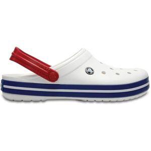 Crocs Unisex Crocband Clogs, White Blue Jean, 38/39 EU Crocs Unisex Crocband Clogs, White Blue Jean, 38/39 EU