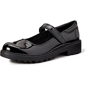 Geox Dívčí baleríny J Casey Girl P, černá Geox Dívčí baleríny J Casey Girl P, černá