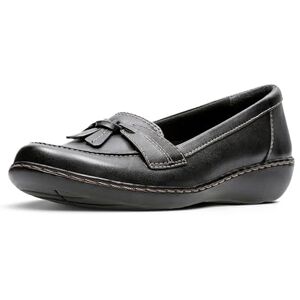 Clarks Women's Ashland Bubble Loafer, černá kůže Clarks Women's Ashland Bubble Loafer, černá kůže