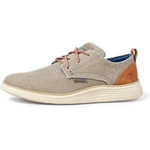 Skechers Pánský status 2.0 Pexton Derbys, Taupe Canvas, 40 EU Skechers Pánský status 2.0 Pexton Derbys, Taupe Canvas, 40 EU