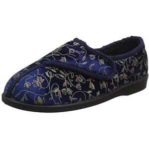 Performance Health Patterned Slippers pro dámy, velikost 5, modré, komfortní pantofle s širokým otevíráním pro muže nebo patu, komfortní boty pro nošení kolem domu Performance Health Patterned Slippers pro dámy, velikost 5, modré, komfortní pantofle s širokým otevíráním pro muže nebo patu, komfortní boty pro nošení kolem domu