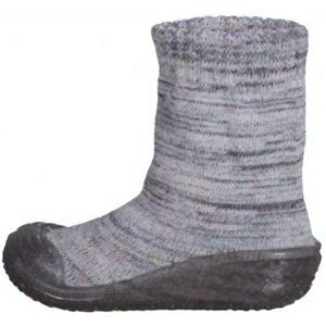 Playshoes Unisex dětská vyšívaná domácí obuv, šedá vysoká Playshoes Unisex dětská vyšívaná domácí obuv, šedá vysoká