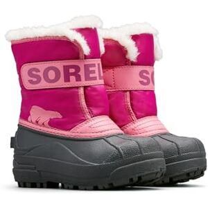 Sorel Unisex Dětské Snow Commander Boty do sněhu, Tropic Pink Deep Blush Toddler Collection 2023 Sorel Unisex Dětské Snow Commander Boty do sněhu, Tropic Pink Deep Blush Toddler Collection 2023