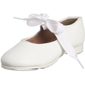 Capezio Damen Pu Jr Tyette Tap Schuh Mary Jane Halbschuhe, Weiß (White), 44.5 EU Capezio Damen Pu Jr Tyette Tap Schuh Mary Jane Halbschuhe, Weiß (White), 44.5 EU
