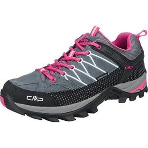 CMP Dámské turistické boty Rigel Low Wmn Trekking Shoes Wp, Grey Fuxia Ice, 38 EU CMP Dámské turistické boty Rigel Low Wmn Trekking Shoes Wp, Grey Fuxia Ice, 38 EU