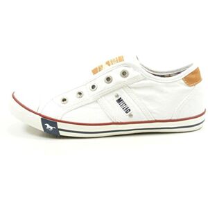 MUSTANG Dámské Canvas Sneaker bílé EU 36 MUSTANG Dámské Canvas Sneaker bílé EU 36
