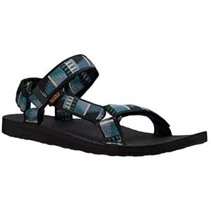 Teva Mush 8798, pánské sandály/žabky, Modrá Peaks Black, 45.5 EU Teva Mush 8798, pánské sandály/žabky, Modrá Peaks Black, 45.5 EU