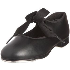 Capezio Junior Tyette, dívčí prošívané boty, černá Capezio Junior Tyette, dívčí prošívané boty, černá